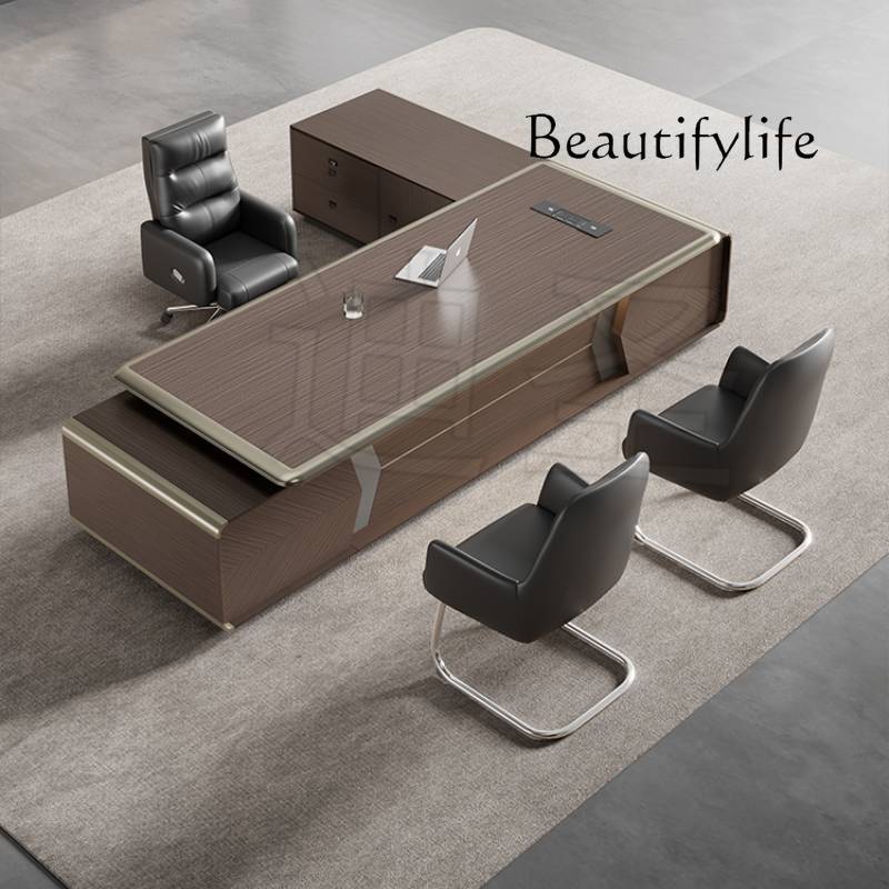 Office X Furniture - X Vintage Çekmeceli Ofis Masası Toplantı