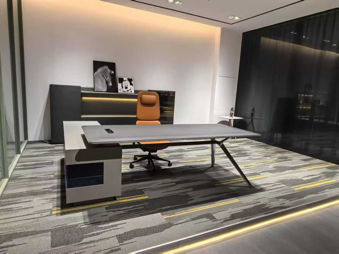 ✗ Modern Ahşap Panel Çalışma İ - Office X Furniture incelemesi ve fiyatı