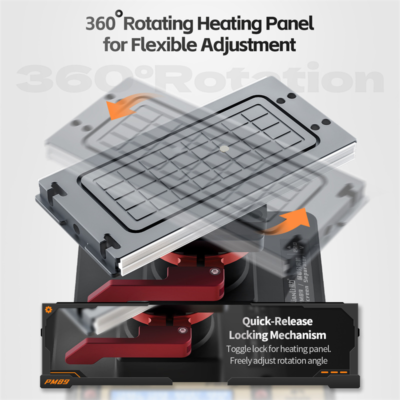 QianLi PM89 360 °   Döner Isıt - Partition Screen Divider incelemesi ve fiyatı